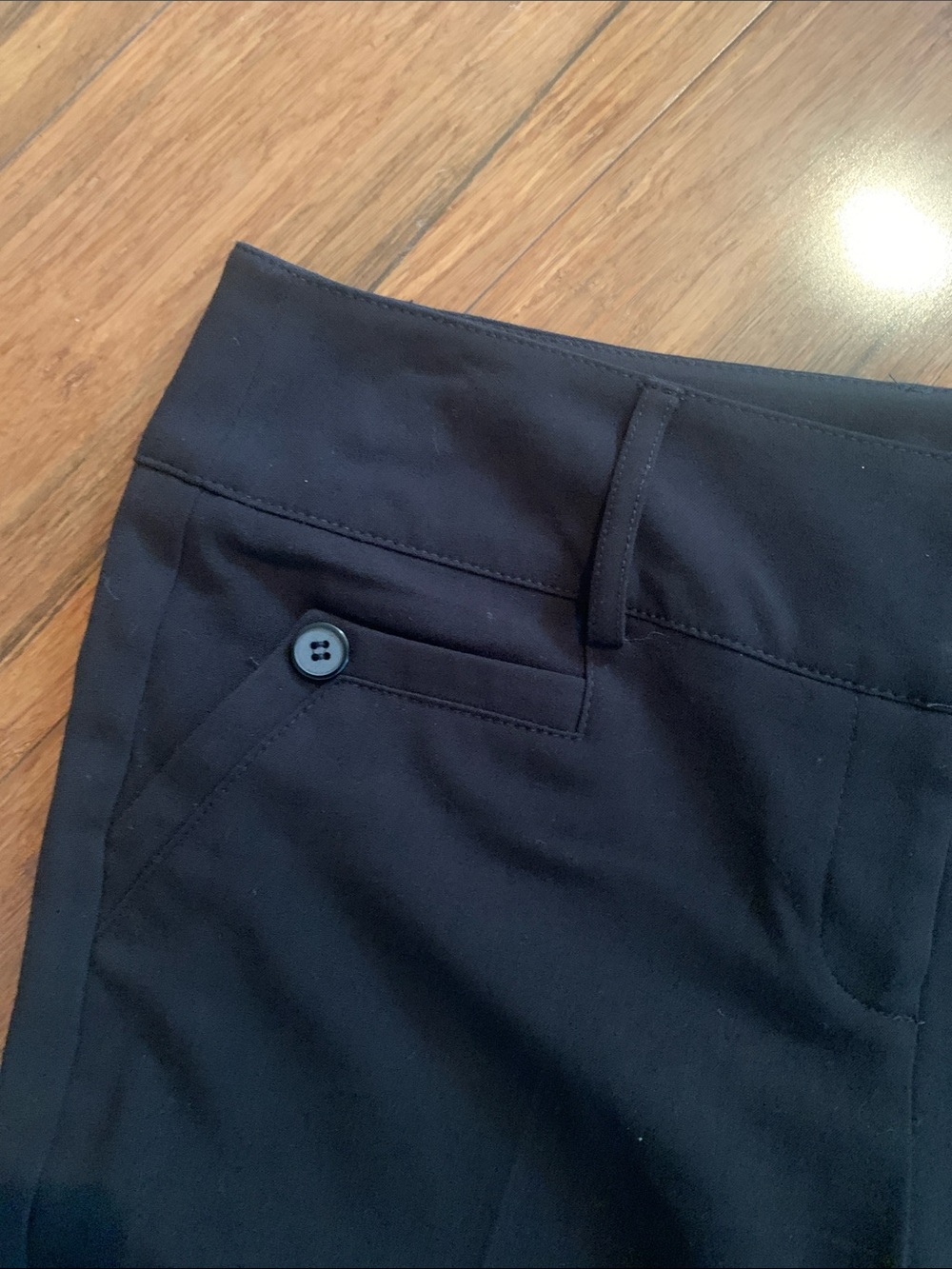 Women's Black Tailored Dress Pants - Picture 4 of 13